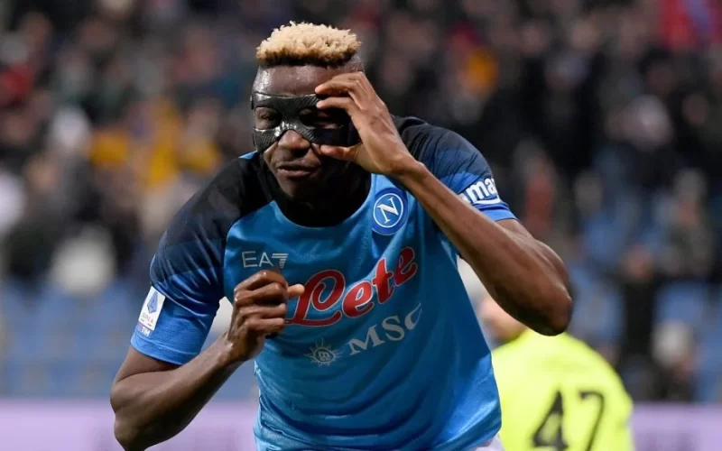 Serie A: Osimhen equals George Weah’s record for highest African goalscorer