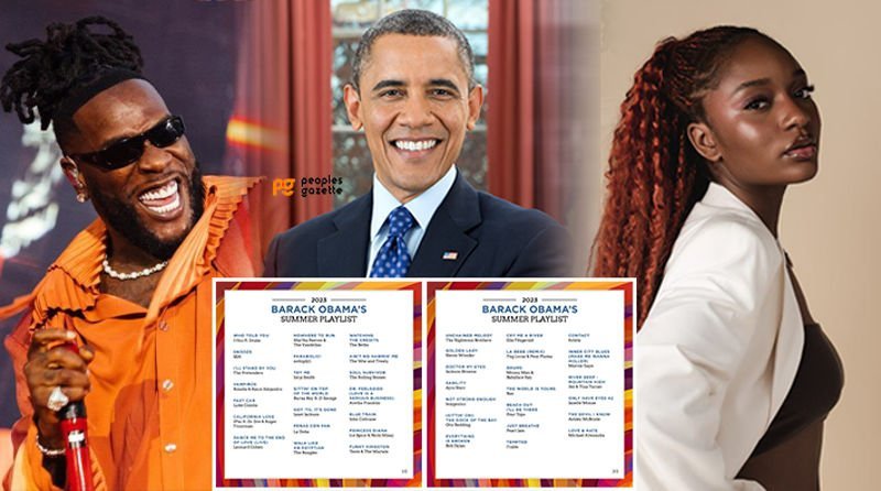 Barack Obama Includes Burna Boy, Ayra Starr On His Summer Playlist