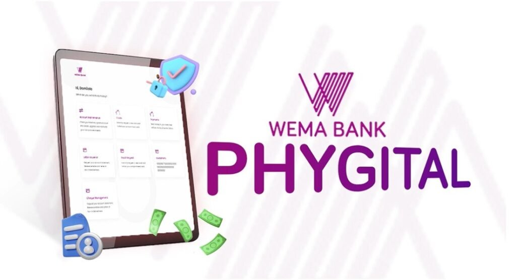 Wema Bank Plc Launches Phygital, Its New in-branch Self-Service Offering. 2 img 20230727 wa00083885319141838389835