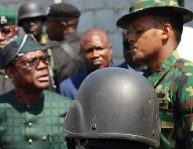 Buratai Blasts Wike Over Military Confrontation.