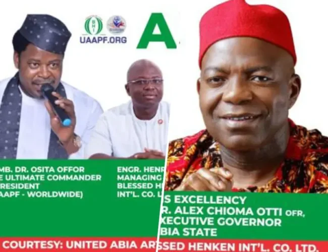 OTTIMANIA LEGACY PROJECTS: Governor Otti’s Transformation Footprints Across Abia In Three Years – By Amb. Osita Offor