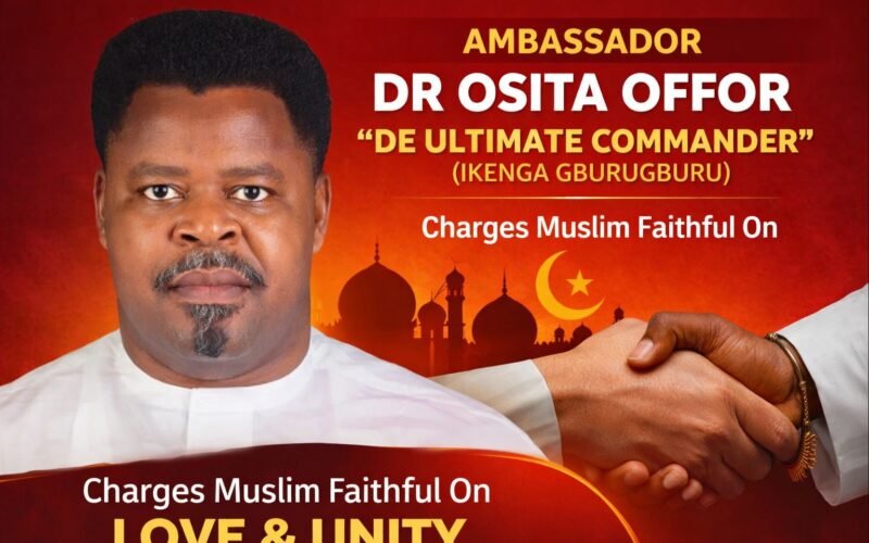 Ambassador Dr. Osita Offors message on unity