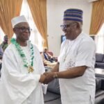 Bishop Prof. Emeka Nwankpa Condols with Mallam El-Rufai on the Passing of His Mother