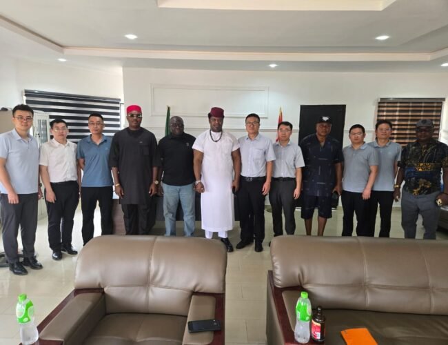 Driving Abia’s Industrial Future: Umunneochi LGA Chief Afurobi Hosts Amb. Osita Offor and Yutong China