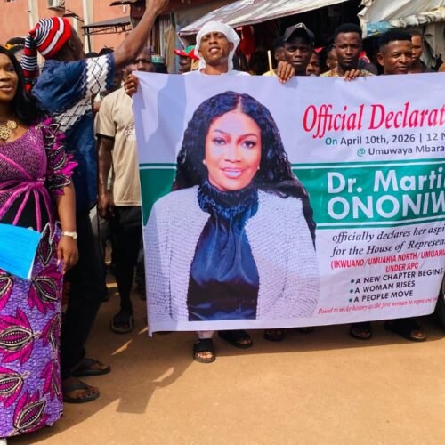 Martina Martins Declares to Contest for Ikwuano, Umuahia North, Umuahia South Federal Constituency, Pledges Integrity and Inclusiveness