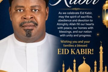 Eid Kabir: Amb. Dr Osita Offor (De Ultimate Commander) Extends Warm Greetings to Muslim Faithful