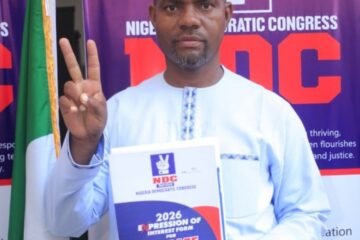 Chief Engr. Joseph Umunna Picks NDC Form, Confirms 2027 Abia North Senate Bid