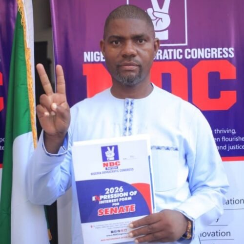 Chief Engr. Joseph Umunna Picks NDC Form, Confirms 2027 Abia North Senate Bid