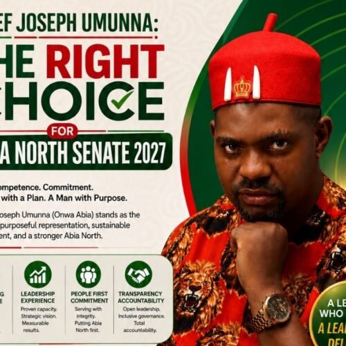 A New Dawn For Abia North: Why Engr. Joseph Umunna Represents The Future Of Youthful Leadership