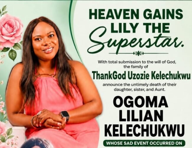 Tears In Nneato As De Ultimate Commander Pays Emotional Tribute To Late Cousin Sister, Ogoma Lilian Kelechukwu