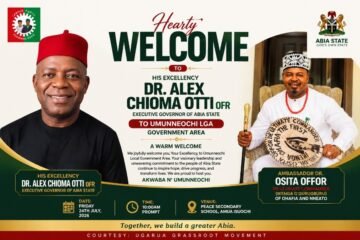 Dr. Osita Offor Mobilises Umunneochi As Governor Otti’s Homecoming Sparks Renewed Grassroots Momentum Ahead Of 2027