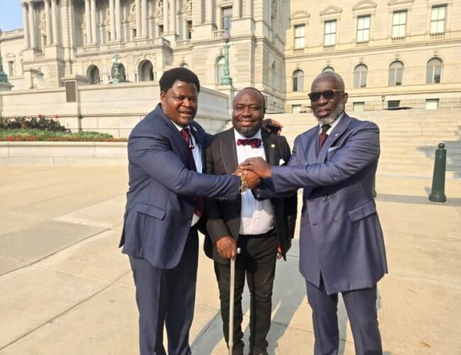 OTTIMANIA Envoy, Ambassador Osita Offor Takes Governor Otti’s Development Message To America’s Seat Of Knowledge