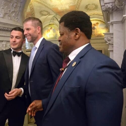 Ambassador Offor Meets Eric Trump in Washington, D.C., Advancing Governor Alex Otti’s Global Investment Agenda