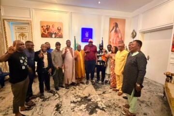 Abia 2027: NDC Presents Ogah, Alaribe to National Leadership as Party Consolidates Ahead of Governorship Election