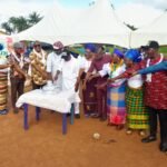 Bende NDC Candidate Karibe Ojigwe Celebrates With Akoliufu/Amaokwe Elu Alayi Women