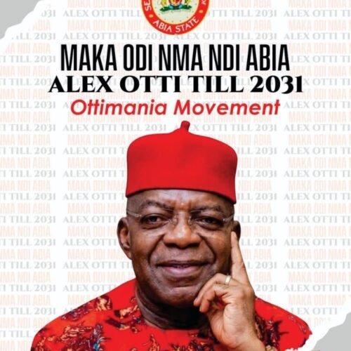 2027: OTTIMANIA Legacy Movement Launches Statewide Volunteer Drive to Boost Governor Otti’s Re-Election Bid