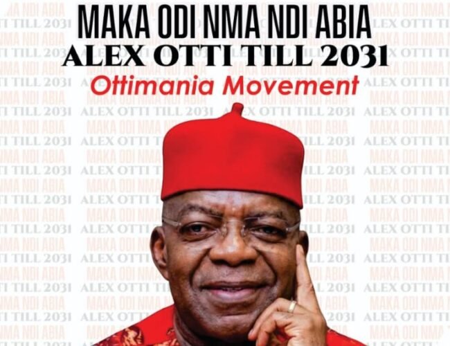 2027: OTTIMANIA Legacy Movement Launches Statewide Volunteer Drive to Boost Governor Otti’s Re-Election Bid