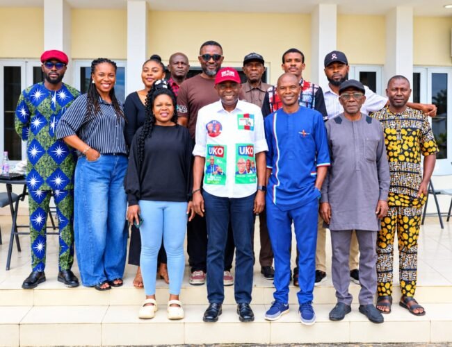 Uko Nkole Unveils Abia North Agenda, Engages Nigeria Union Of Journalists (NUJ) Abia State And Grassroots