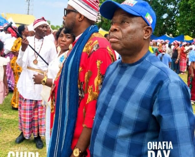 Chidi Igwe Ukah Attends Ohafia Day Celebration In Aba With NDC Leaders