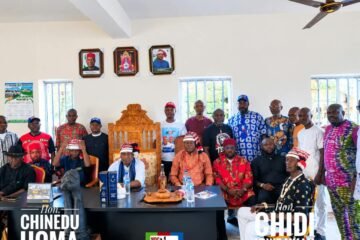 2027: Chidi Igwe Ukah Returns Home to Okagwe, Engages Traditional Authorities, Community Stakeholders