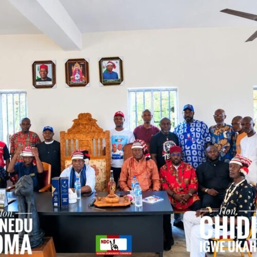 2027: Chidi Igwe Ukah Returns Home to Okagwe, Engages Traditional Authorities, Community Stakeholders