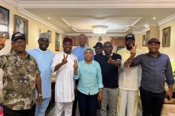 Karibe Ojigwe joined other NDC National Assembly Candidates in a strategic meeting hosted by Senator Nkechi Nwaogu at her Abuja residence.