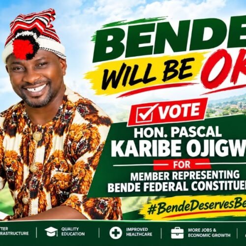 2027: Karibe Ojigwe Unveils Quality Representation Agenda For Ndi Bende