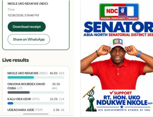 Uko Nkole Campaign Disowns CHOICE.NG Poll, Questions Credibility Of Online Mock Election